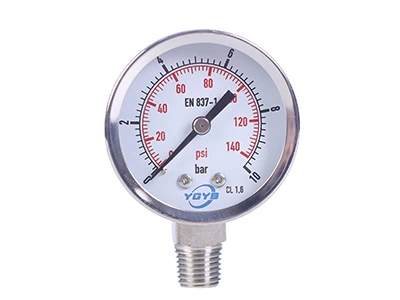 Bourdon Tube Pressure Gauge