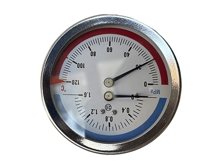 Back Mount Thermo-Manometer