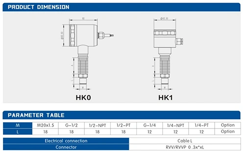 High Temperature Pressure Transmitter