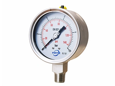 All Stainless Steel Pressure Gauge