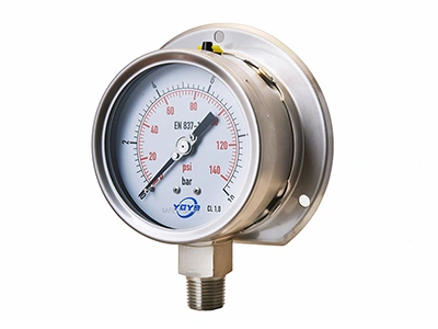 All Stainless Steel Pressure Gauge