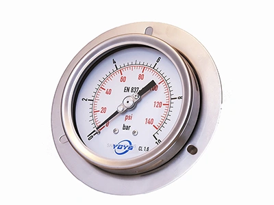 All Stainless Steel Pressure Gauge