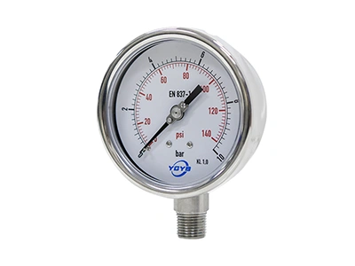 All Stainless Steel Pressure Gauge