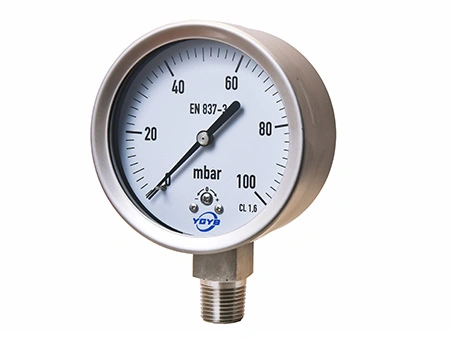 Low Pressure Capsule Gauge (Bottom Connection)